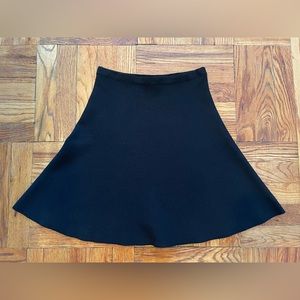 Theory Wool Blend Pull On Skirt in Black, Size XS (P)
